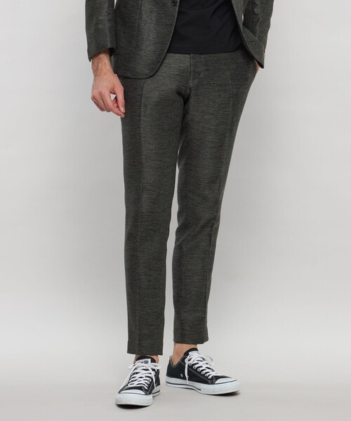 MACKINTOSH LONDON(マッキントッシュ ロンドン)の「【LEON掲載】【BREASY JACKET】LENO CLOTH セットアップパンツ(その他パンツ・メンズ・グレー/ブルー系その他7/ベージュ系その他2/グレー系その他2・78/82/86/90/94)」の2枚目の写真