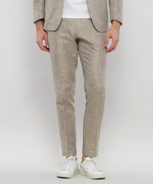 MACKINTOSH LONDON(マッキントッシュ ロンドン)の「【LEON掲載】【BREASY JACKET】LENO CLOTH セットアップパンツ(その他パンツ・メンズ・グレー/ブルー系その他7/ベージュ系その他2/グレー系その他2・78/82/86/90/94)」の3枚目の写真
