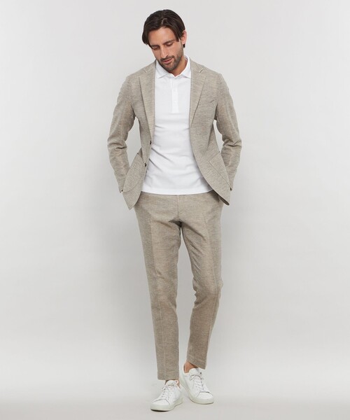 MACKINTOSH LONDON(マッキントッシュ ロンドン)の「【LEON掲載】【BREASY JACKET】LENO CLOTH セットアップパンツ(その他パンツ・メンズ・グレー/ブルー系その他7/ベージュ系その他2/グレー系その他2・78/82/86/90/94)」の15枚目の写真