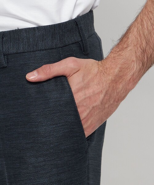 MACKINTOSH LONDON(マッキントッシュ ロンドン)の「【LEON掲載】【BREASY JACKET】LENO CLOTH セットアップパンツ(その他パンツ・メンズ・グレー/ブルー系その他7/ベージュ系その他2/グレー系その他2・78/82/86/90/94)」の10枚目の写真