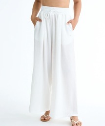 BILLABONG レディース UTILITY STRIPED CREPE LONG PANTS ラッシュレギンス 【2025年春夏モデル】/ビラボン水陸両用ワイドパンツ