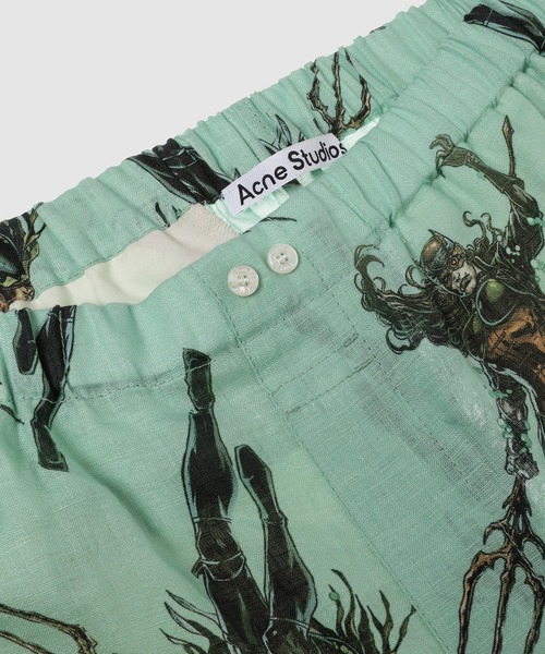 Acne Studios（アクネストゥディオズ）の「FN-MN-SHOR000275（その他パンツ・メンズ・グリーン・46）」の3枚目の写真