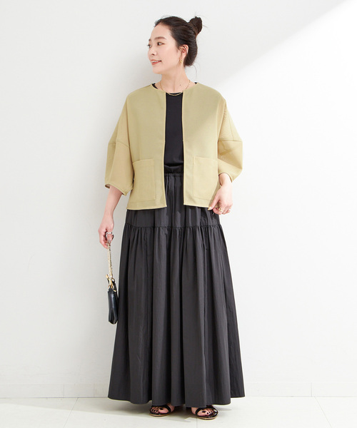 2022年3月　TATAMI メッシュ　バルーンスリーブ　ジップ付きジャケット Gamakatsu (2025年春夏新製品)がまかつ/Gamakatsu ショート