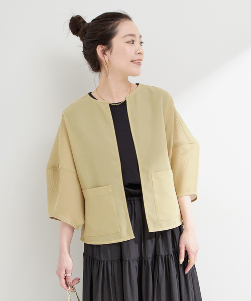 CELFORDバルーンスリーブ３ＷＡＹチュニック　　BLK FREE 美品 CELFORDバルーンスリーブ3WAYチュニック BLK FREE 美品
