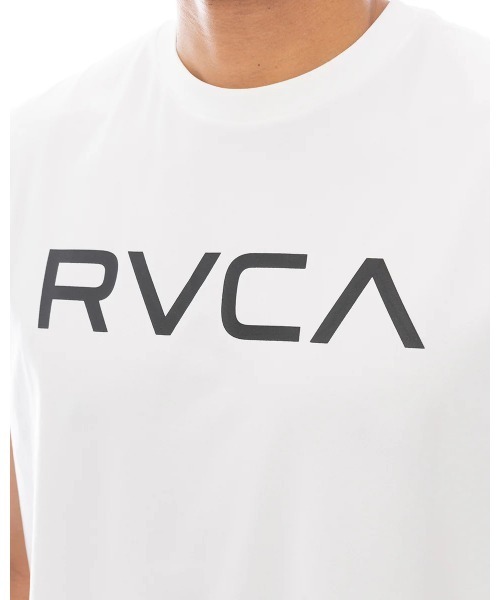 RVCA(ルーカ)の「RVCA メンズ ILL RVCA ESCAPE SFTT サーフタンクトップ 【2025年春夏モデル】/ルーカ水陸両用ノースリーブマッスルタンクラッシュガード(水着)(ラッシュガード・メンズ・ブラック/グレー系その他/ホワイト・SMALL/MEDIUM/LARGE/X-LARGE)」の5枚目の写真