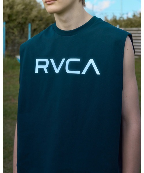 RVCA(ルーカ)の「RVCA メンズ ILL RVCA ESCAPE SFTT サーフタンクトップ 【2025年春夏モデル】/ルーカ水陸両用ノースリーブマッスルタンクラッシュガード(水着)(ラッシュガード・メンズ・ブラック/グレー系その他/ホワイト・SMALL/MEDIUM/LARGE/X-LARGE)」の8枚目の写真