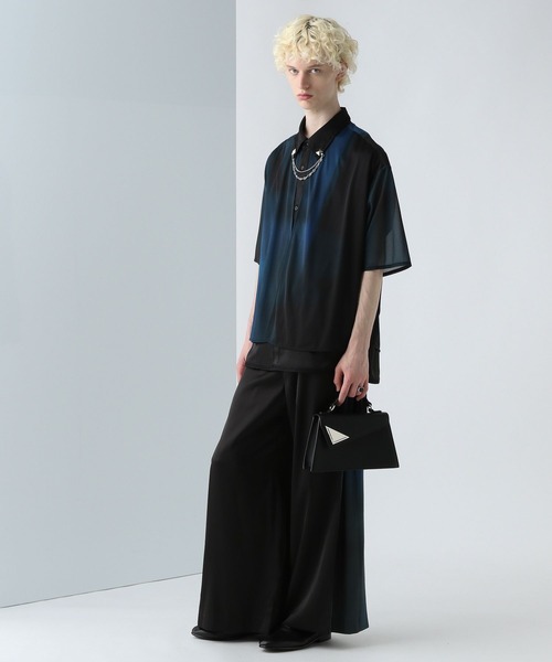 セール】【SET UP対応】シアーレイヤードシャツSS(HARE)（シャツ