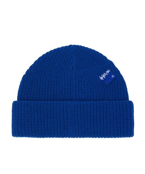 ADER error（アーダーエラー）の「ADER error/アーダーエラー/BEANIE（ニットキャップ/ビーニー・メンズ・ブラック/ホワイト/ブルー・FREE）」の6枚目の写真