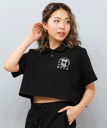 RVCA/ルーカ ポロシャツ ショート丈 刺繍ロゴ BF04C-001