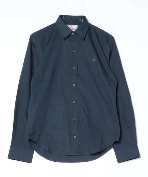 Vivienne Westwood MAN（ヴィヴィアンウエストウッドマン）の「NEW CLASSIC SHIRT BASIC（シャツ/ブラウス・メンズ・ダークネイビー/ホワイト/ブラック・M/S/XL/L）」の3枚目の写真