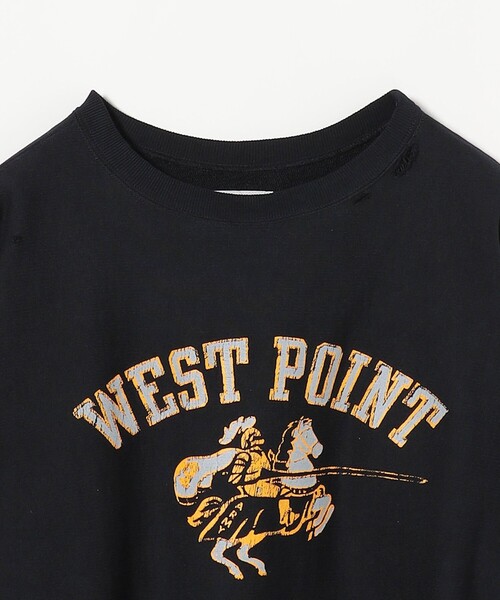 BOW WOW(バウワウ)の「<BOWWOW> WEST POINT クルーネック スウェット(スウェット・メンズ・ブラック・M/L)」の3枚目の写真