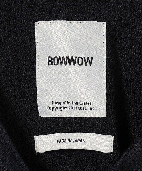 BOWWOW＞ WEST POINT クルーネック スウェット（スウェット
