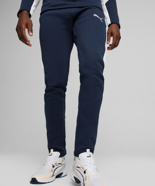 PUMA（プーマ）の「PUMA プーマ メンズ エヴォストライプ パンツ（その他パンツ・メンズ・ブラック/グレー系その他/オリーブ/ネイビー・X-LARGE/LARGE/MEDIUM/X-SMALL/SMALL）」の4枚目の写真