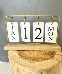 SOROTTO（ソロット）の「木製　ハンギングカレンダー（その他雑貨）」