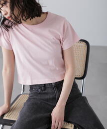 ◆USAコットンクロップドTシャツ