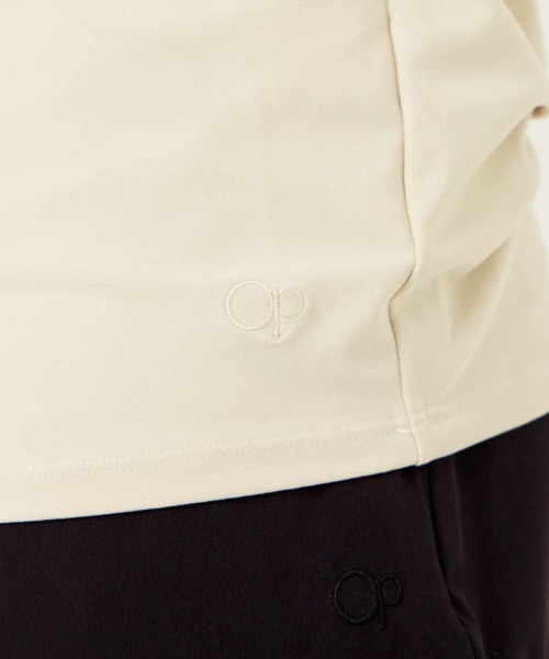 Ocean Pacific(オーシャンパシフィック)の「【OP / オーピー】レディース水陸両用UVケアウェア/モックネック長袖ラッシュガードタイプロンT(Tシャツ/カットソー・レディース・ホワイト/ベージュ/ミント・LARGE/MEDIUM)」の21枚目の写真