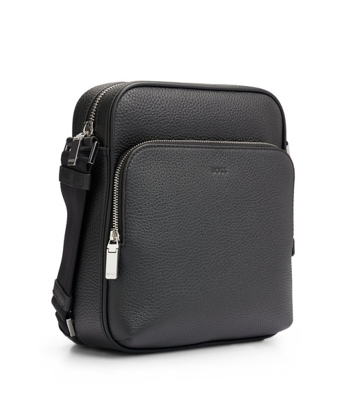 レポーターバッグ イタリアンレザー エンボスロゴ（ショルダーバッグ