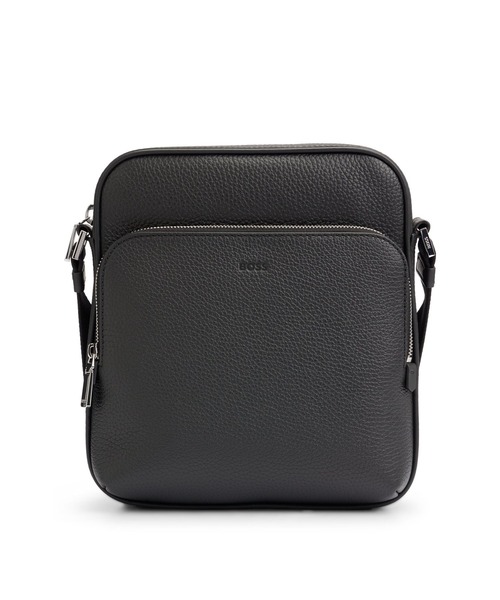 レポーターバッグ イタリアンレザー エンボスロゴ（ショルダーバッグ