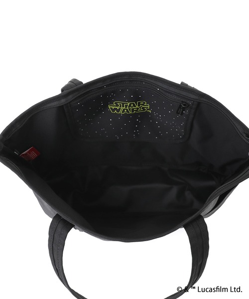 Manhattan Portage(マンハッタンポーテージ)の「TOMPKINS TOTE BAG (MD) 2025/STAR WARS(トートバッグ・メンズ・ブラック・MEDIUM)」の9枚目の写真