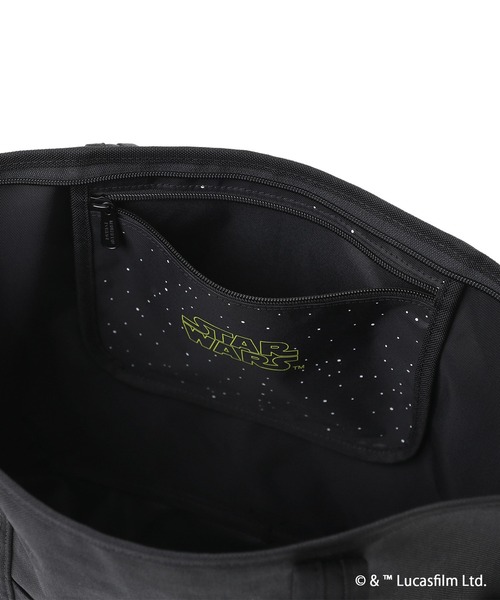 Manhattan Portage(マンハッタンポーテージ)の「TOMPKINS TOTE BAG (MD) 2025/STAR WARS(トートバッグ・メンズ・ブラック・MEDIUM)」の12枚目の写真