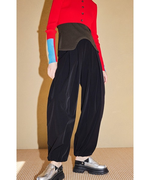 TUCK BALLOON PT（スラックス）｜OMMO（オーエムエムオー）の