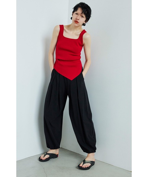 TUCK BALLOON PT（スラックス）｜OMMO（オーエムエムオー）の