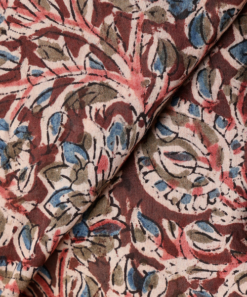JOURNAL STANDARD relume(ジャーナルスタンダード レリューム)の「bunai 別注 KALAMKARI プリント 半袖シャツ(シャツ/ブラウス・メンズ・マスタード/ボルドー/ブラック/アイボリー・MEDIUM/LARGE)」の12枚目の写真