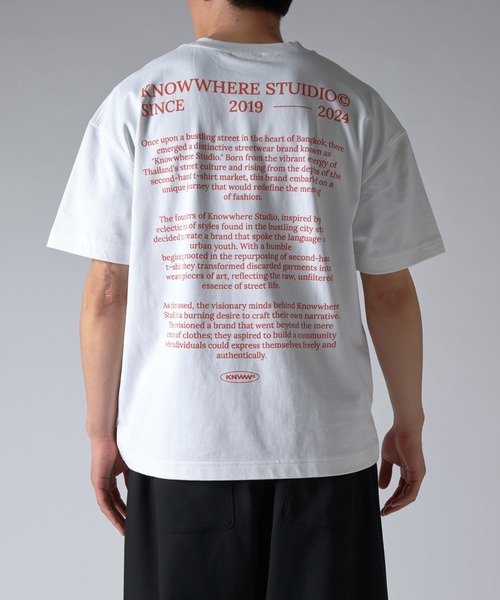 セール】KNOW WHERE LOGO tee（Tシャツ/カットソー）｜Lui's