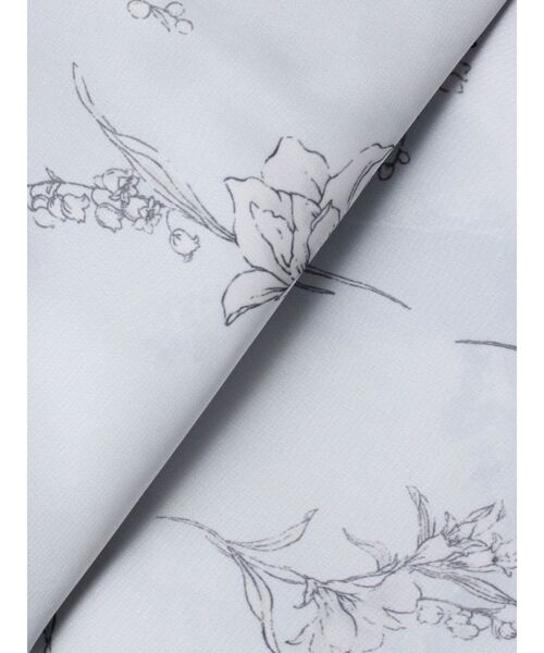 MERCURYDUO(マーキュリーデュオ)の「【追加生産】花柄バックレースアップワンピース(ワンピース・レディース・ライトグレー/ライトブルー・SMALL/MEDIUM/X-SMALL)」の6枚目の写真