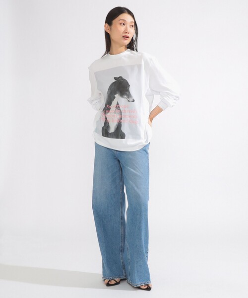 upperhights（アッパーハイツ）の「【別注】upper hights / THE SISTER デニムパンツ BRUME（デニムパンツ・レディース・ライトブルー・24/23/22/25）」の2枚目の写真