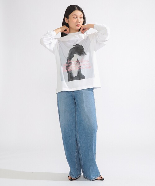 upperhights（アッパーハイツ）の「【別注】upper hights / THE SISTER デニムパンツ BRUME（デニムパンツ・レディース・ライトブルー・24/23/22/25）」の3枚目の写真