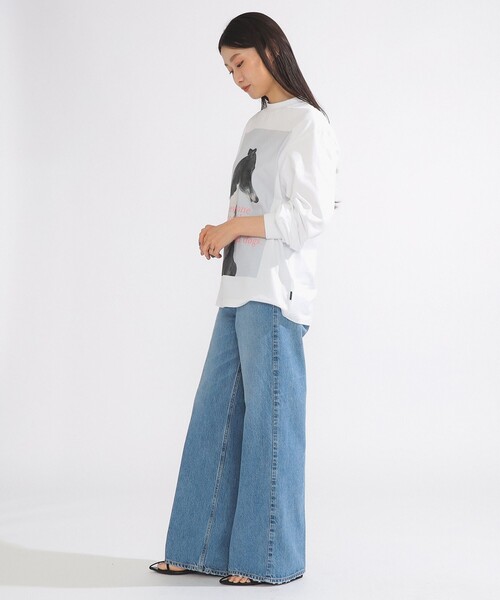 upperhights（アッパーハイツ）の「【別注】upper hights / THE SISTER デニムパンツ BRUME（デニムパンツ・レディース・ライトブルー・24/23/22/25）」の4枚目の写真