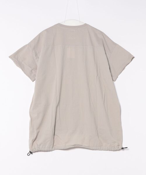 サイドポケット布帛切替プルオーバー【大きいサイズ】（Tシャツ