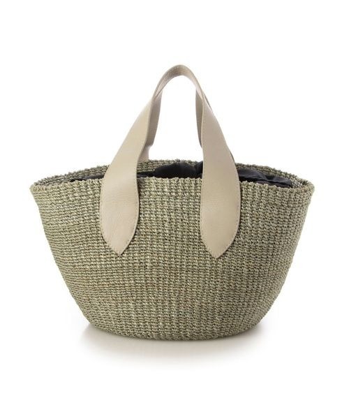 Mode et Jacomo（モードエジャコモ）の「【POMTATA】バッグ（トートバッグ・レディース・グレー/ブラウン・FREE）」の6枚目の写真