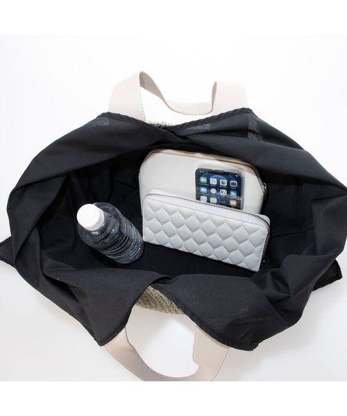 Mode et Jacomo（モードエジャコモ）の「【POMTATA】バッグ（トートバッグ・レディース・グレー/ブラウン・FREE）」の7枚目の写真