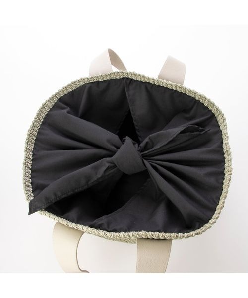 Mode et Jacomo（モードエジャコモ）の「【POMTATA】バッグ（トートバッグ・レディース・グレー/ブラウン・FREE）」の10枚目の写真