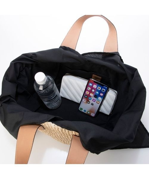 Mode et Jacomo（モードエジャコモ）の「【POMTATA】バッグ（トートバッグ・レディース・グレー/ブラウン・FREE）」の12枚目の写真