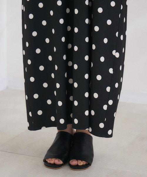 KATHARINE ROSS（キャサリンロス）の「【KATHARINE ROSS】ストライプドットリネンワンピース（ワンピース・レディース・ベージュ/ブラック・MEDIUM）」の17枚目の写真