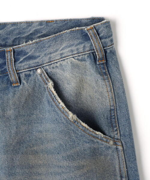 WHITELAND(ホワイトランド)の「WHITELAND/ホワイトランド/DENIM DOUBLE KNEE SHORT PANT(デニムパンツ・レディース・その他35・F)」の4枚目の写真