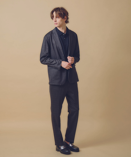 ABAHOUSE GRAY（アバハウスグレイ）の「【速乾 / DRY MAX】半袖ポロシャツ（ポロシャツ・メンズ・ホワイト/グレイッシュベージュ/グレイッシュブルー/チャコールグレー/ブラック・44/46/48/50）」の15枚目の写真