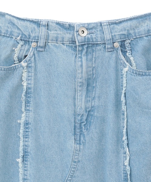 Sugar spoon（シュガースプーン）の「・SUGAR SPOON デニムマーメイドスカート（スカート・レディース・ブラック/インディゴブルー・FREE）」の14枚目の写真