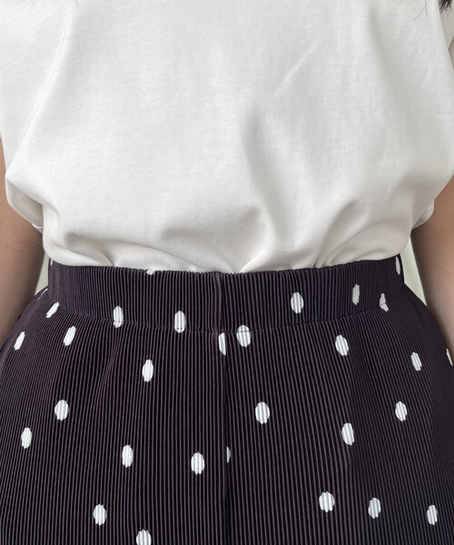 prose verse（プロズヴェール）の「ポケット付きランダムドットプリーツパンツ（その他パンツ・レディース・ブラック・MEDIUM/PM/TM）」の15枚目の写真