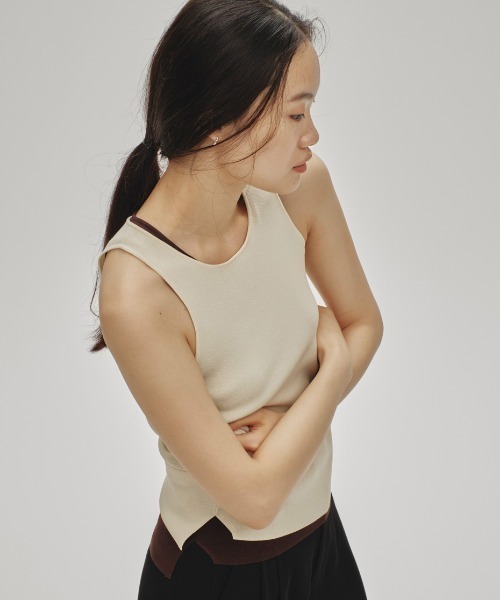 Highgauge Knit Tanktop（タンクトップ）｜TODAYFUL（トゥデイ