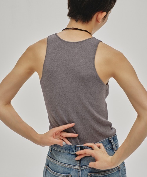 Highgauge Knit Tanktop（タンクトップ）｜TODAYFUL（トゥデイ