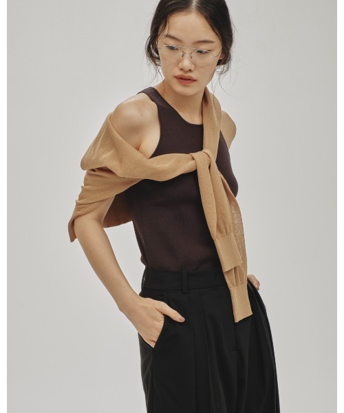Highgauge Knit Tanktop（タンクトップ）｜TODAYFUL（トゥデイ