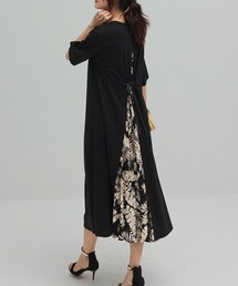 Coo+i | バック切り替え半袖ワンピース(ワンピース)