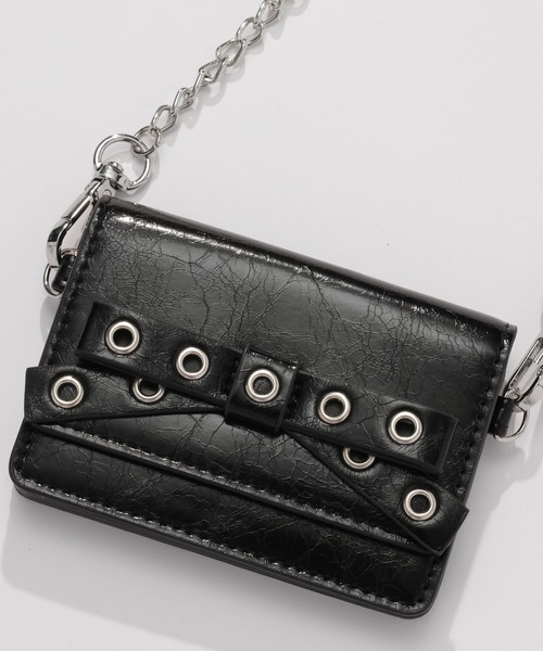 FOREVER 21(フォーエバー トゥエンティーワン)の「【2025SS】リボンミニウォレット(財布・レディース・ブルー/イエロー/ブラック・FREE)」の16枚目の写真