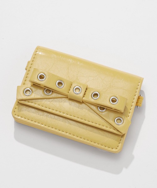 FOREVER 21(フォーエバー トゥエンティーワン)の「【2025SS】リボンミニウォレット(財布・レディース・ブルー/イエロー/ブラック・FREE)」の10枚目の写真