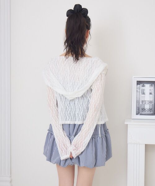 ems excite(エムズエキサイト)の「バルーンミニキャミOP(ワンピース・レディース・ホワイト/レッド系その他2/ブラック/ブルー系その他2・FREE)」の15枚目の写真