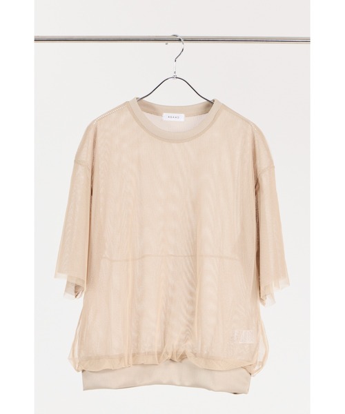 AGAWD / アガウド 】Mesh Layered Pullover / メッシュ